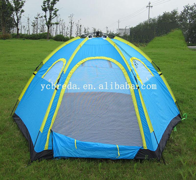 夏日戶外新寵 全自動野營帳篷，4-6人速開免搭建的便捷體驗